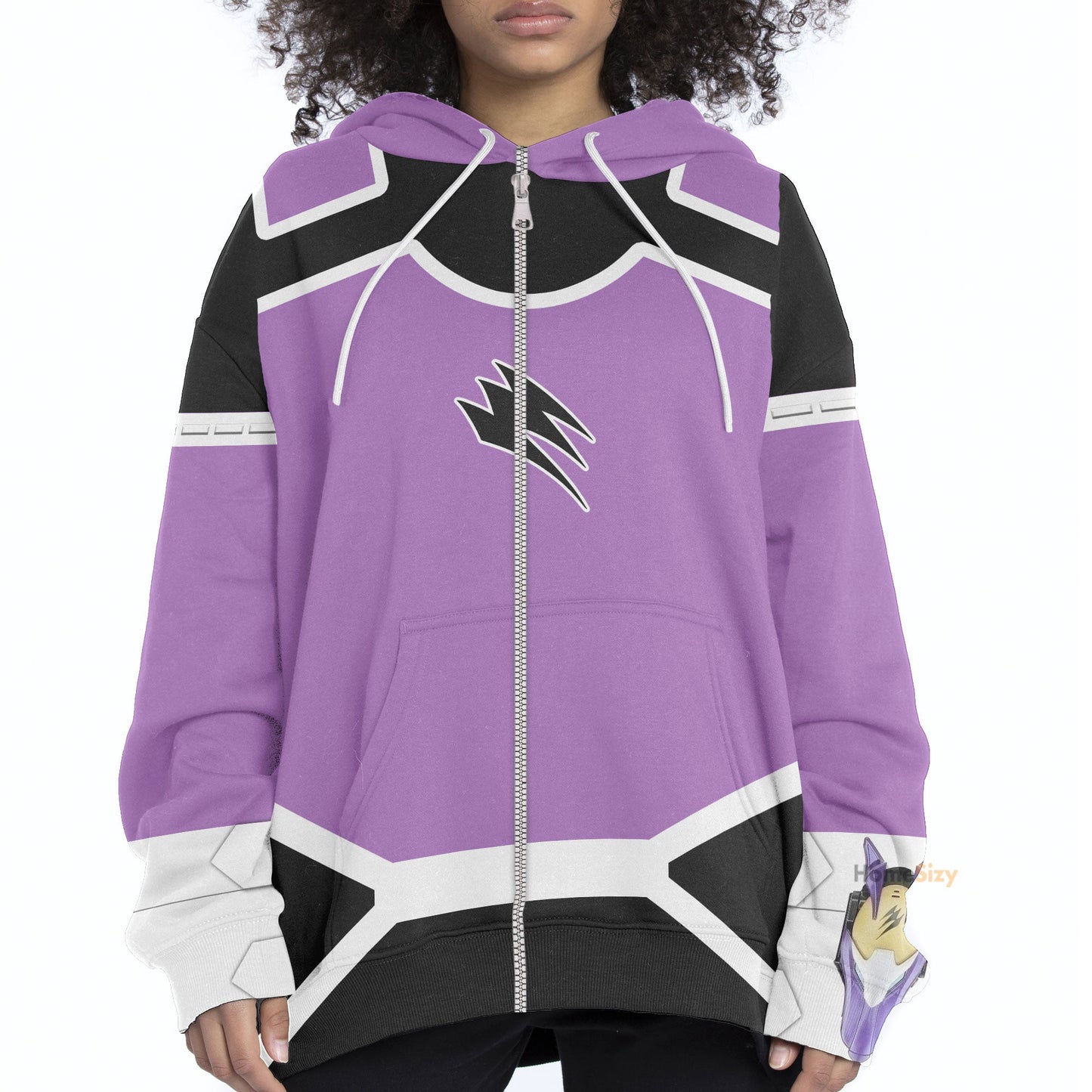 Power Ranger Jungle Fury Wolf Cosplay Costume Hoodie QT304228Hf