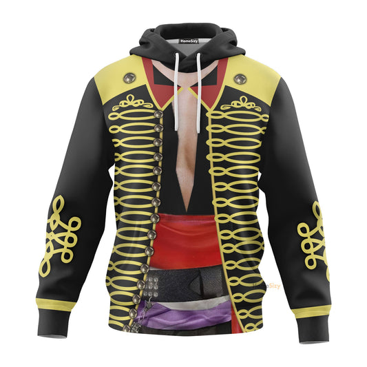 Adam Ant Zip Custom Cosplay Costume Hoodie QT207236Hf