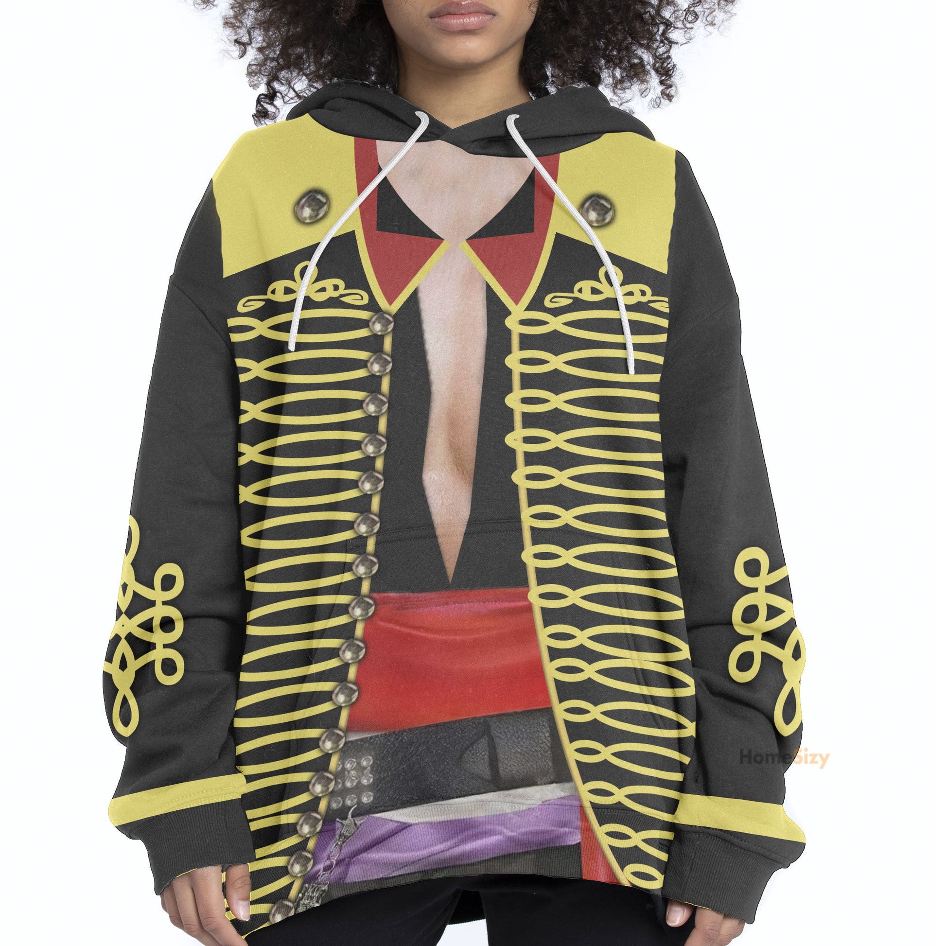 Adam Ant Zip Custom Cosplay Costume Hoodie QT207236Hf