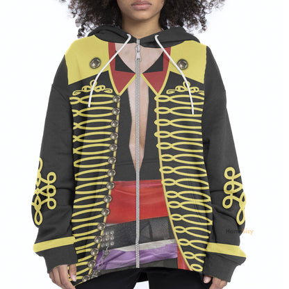 Adam Ant Zip Custom Cosplay Costume Hoodie QT207236Hf