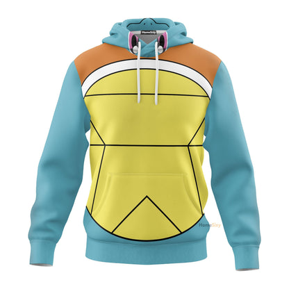 PoMo Squirtle Cosplay Costume Hoodie QT210166Hf