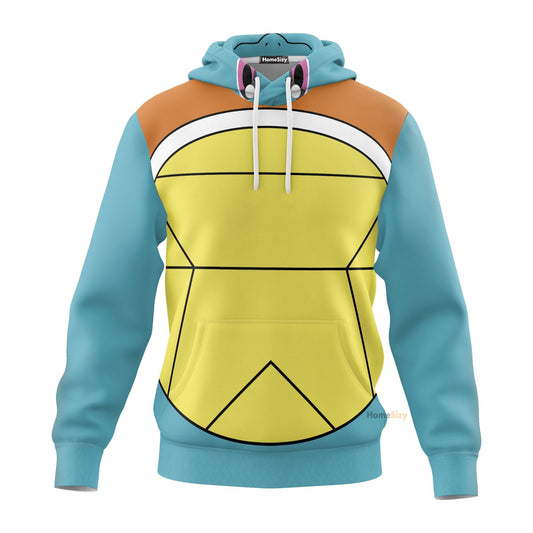 PoMo Squirtle Cosplay Costume Hoodie QT210166Hf