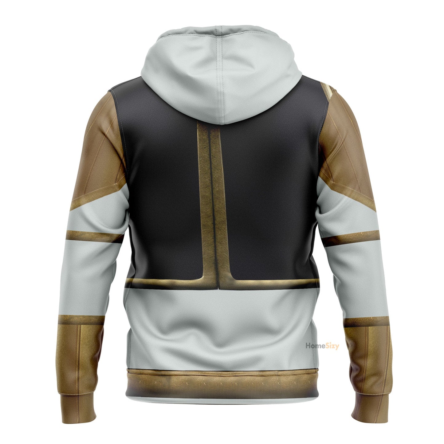 White Mighty Morphin Power Rangers V4 - Cosplay Costume Hoodie QT205136