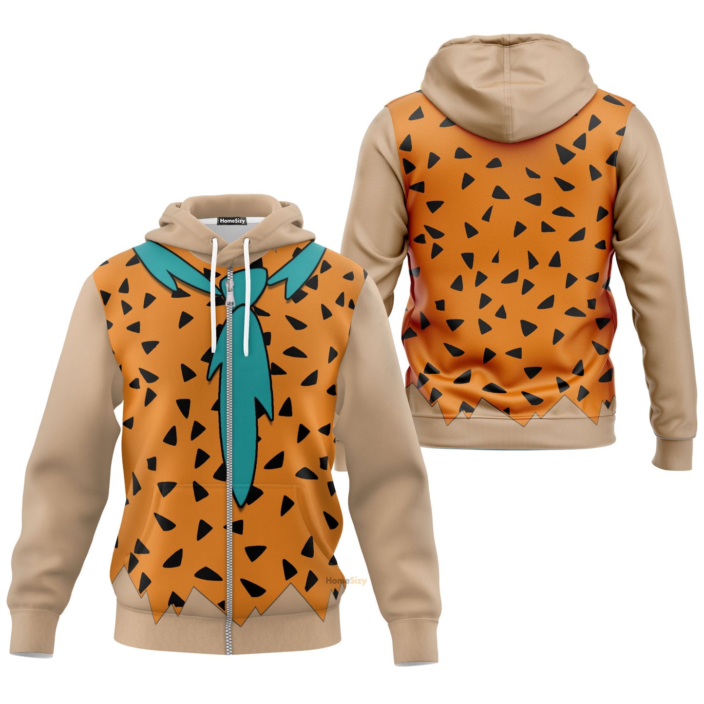 Fred Flintstone Custom Cosplay Costume Hoodie QT210277Hf