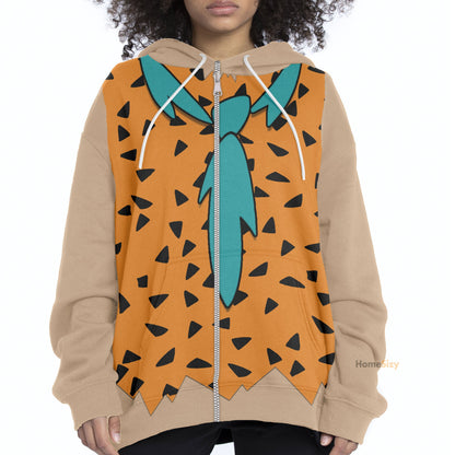 Fred Flintstone Custom Cosplay Costume Hoodie QT210277Hf