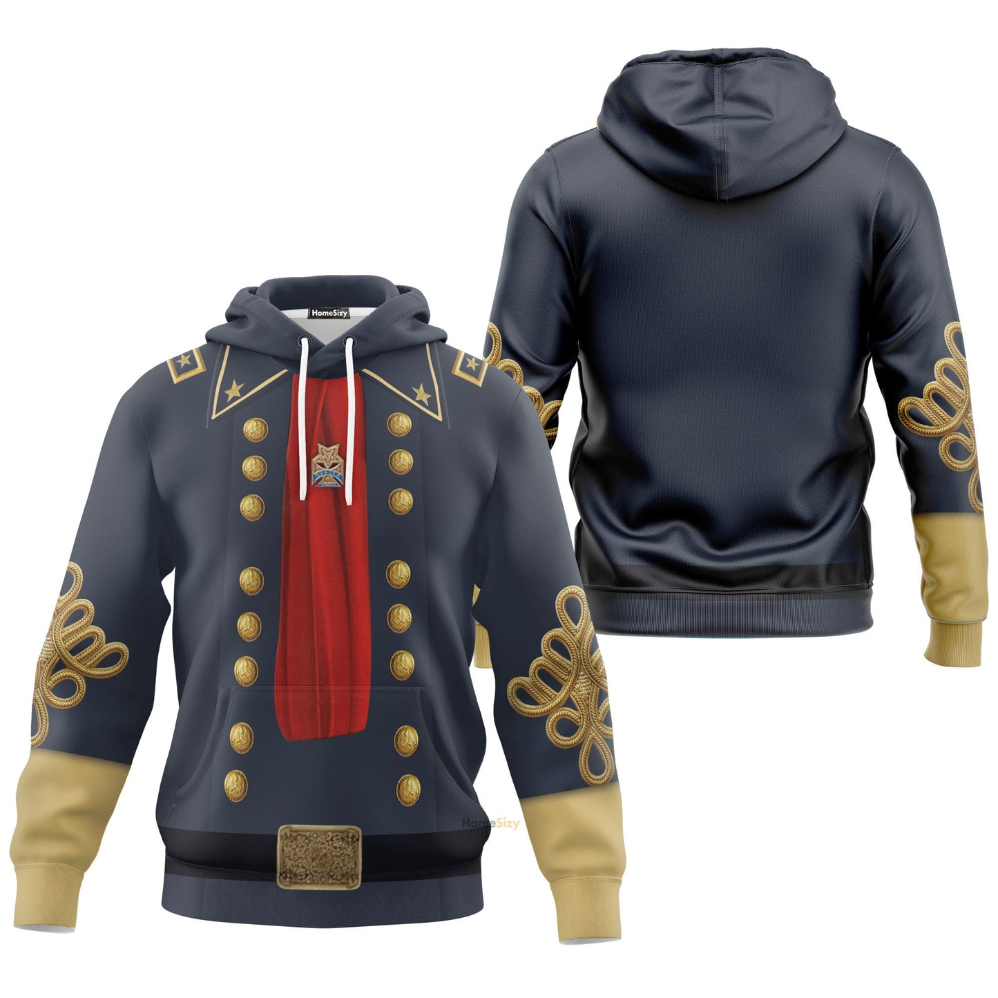 Custom Cosplay Costume George Armstrong Custer Hoodie QT301121Hf