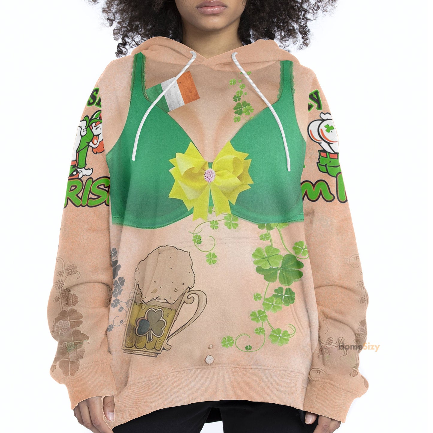 Custom Cosplay 3d St. Patrick's Day Hoodie QT302067Tf