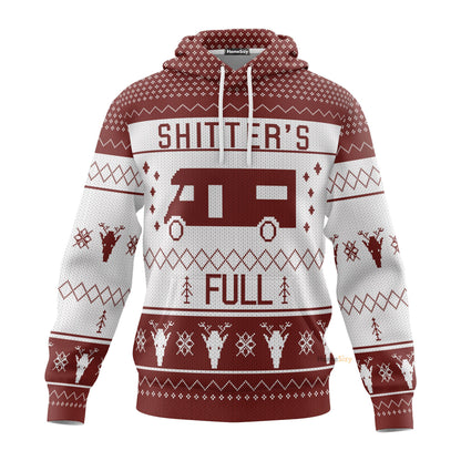 Shitters Red Custom Cosplay Hoodie Apparel QT210027Hg