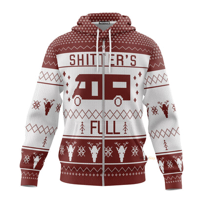 Shitters Red Custom Cosplay Hoodie Apparel QT210027Hg