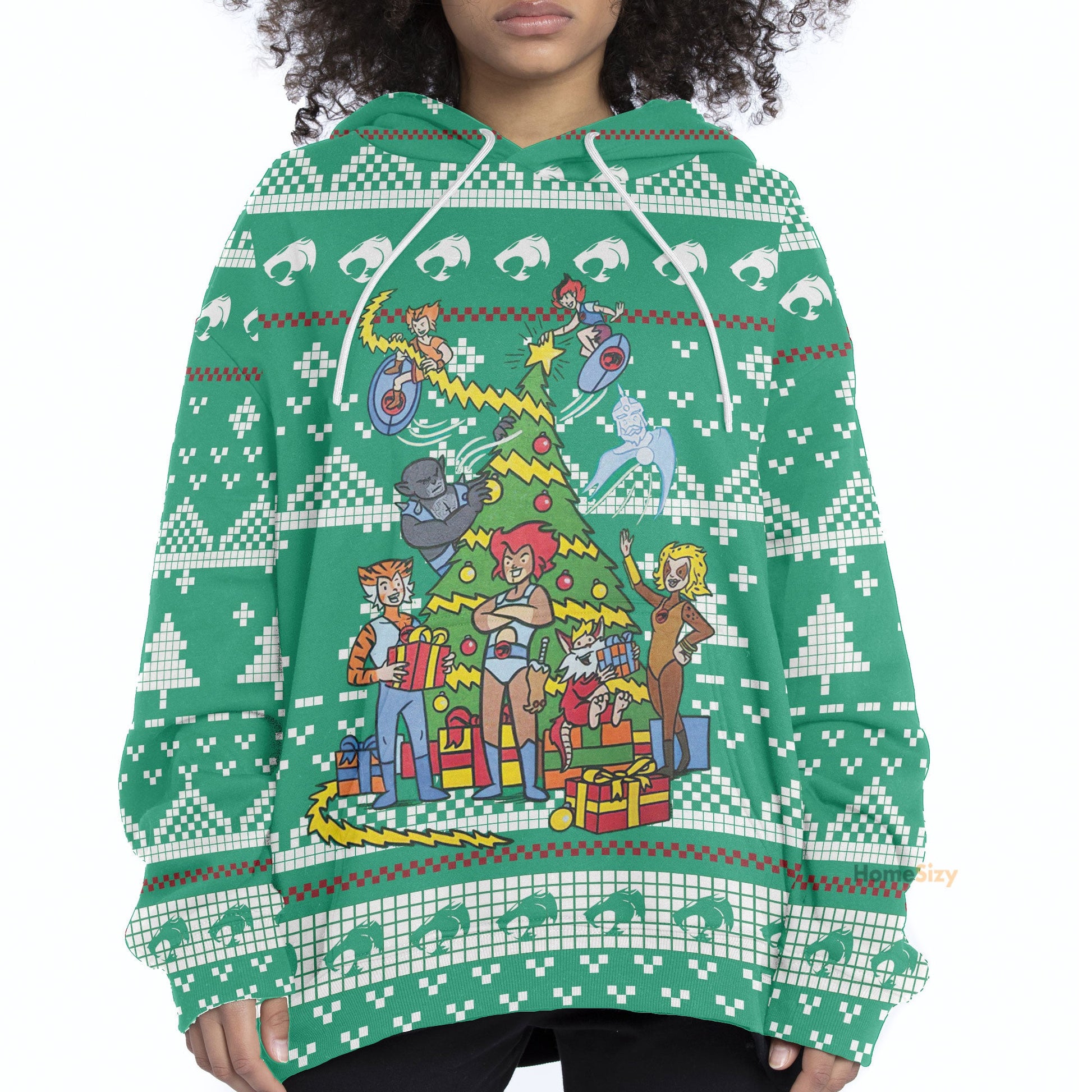 Xmas Thundercats Custom Cosplay Hoodie Apparel QT301039Hf