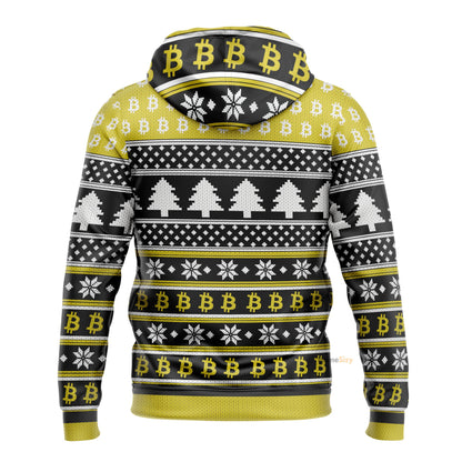 Bitcoin Christmas Custom Cosplay Hoodie Apparel QT212309Hf