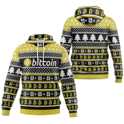 Bitcoin Christmas Custom Cosplay Hoodie Apparel QT212309Hf