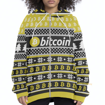 Bitcoin Christmas Custom Cosplay Hoodie Apparel QT212309Hf
