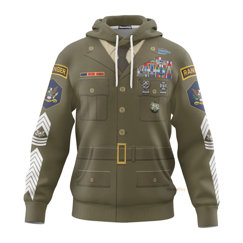 US Green Army Custom Cosplay Costume Hoodie QT206337Hg