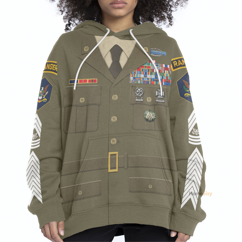 US Green Army Custom Cosplay Costume Hoodie QT206337Hg
