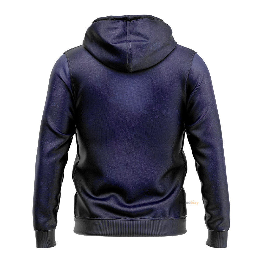 Blood Stains Are Red Ultraviolet Lights Are Blue Custom Hoodie QT306089Hf