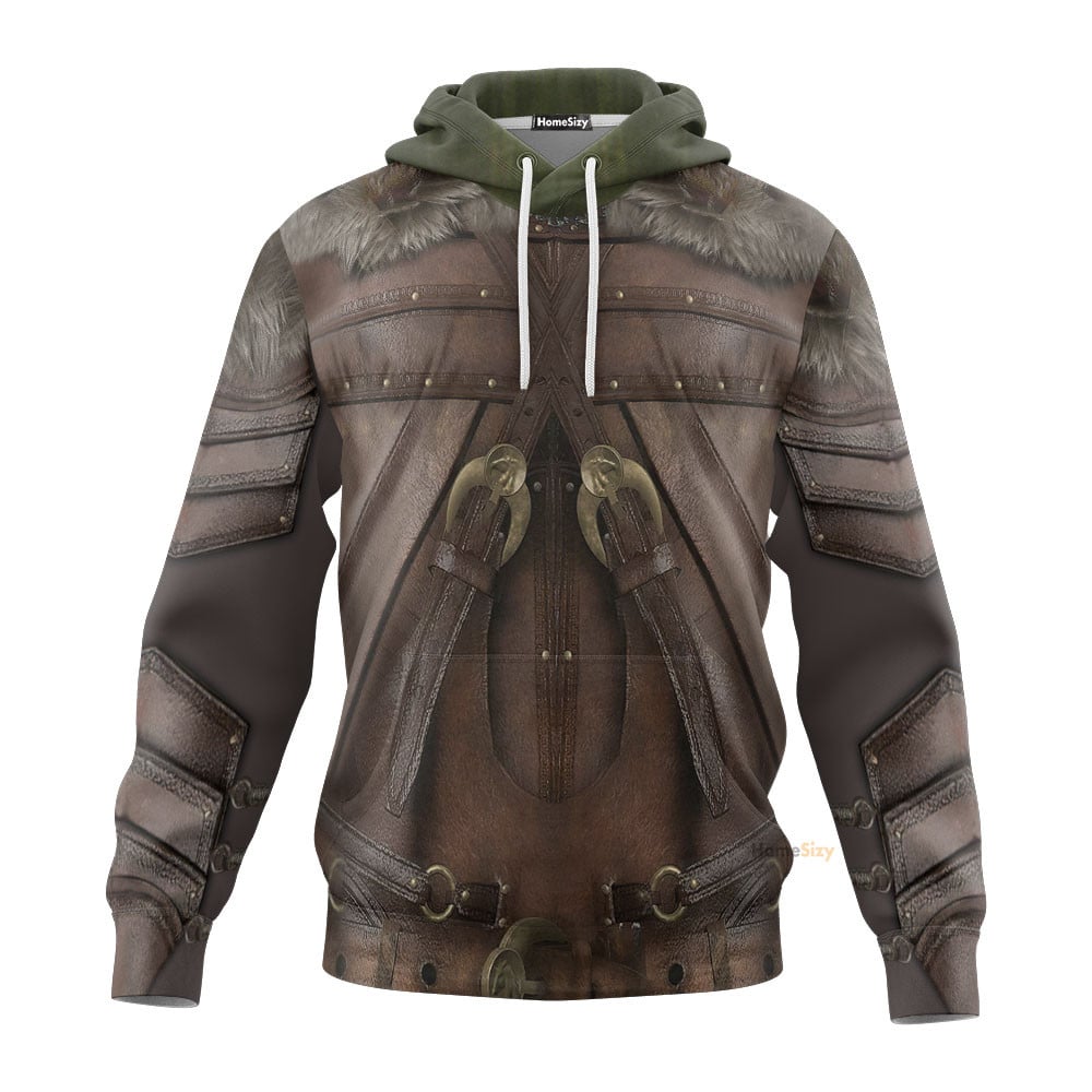 D&D Drizzt Custom Cosplay Costume Hoodie QT207435Hf