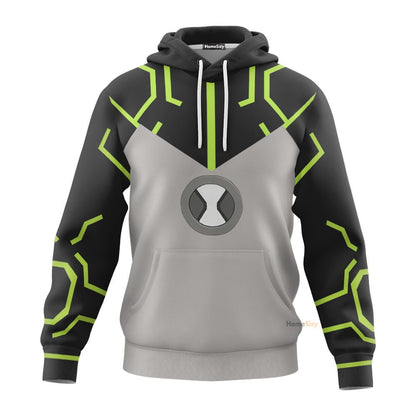 Ben 10 Ultra T Cosplay Costume Hoodie QT210280Hf