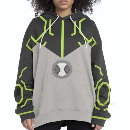 Ben 10 Ultra T Cosplay Costume Hoodie QT210280Hf
