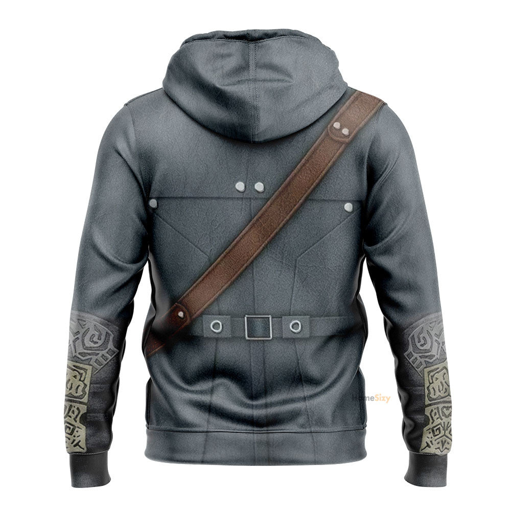 Bloodborne Hunter Custom Cosplay Costume Hoodie QT210247Hf