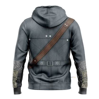 Bloodborne Hunter Custom Cosplay Costume Hoodie QT210247Hf