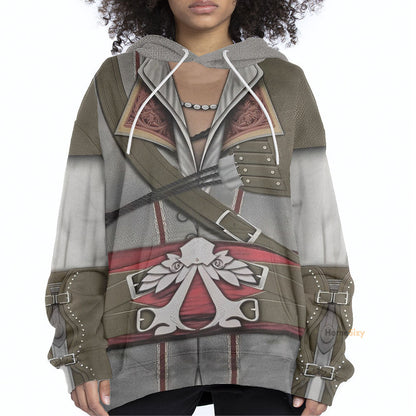 Assassin Creed Ezio Auditore Custom Cosplay Costume Hoodie QT211542Hf