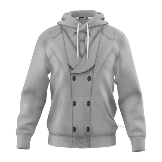 MK White Vest TZip Custom Cosplay Costume Hoodie QT210694Hf