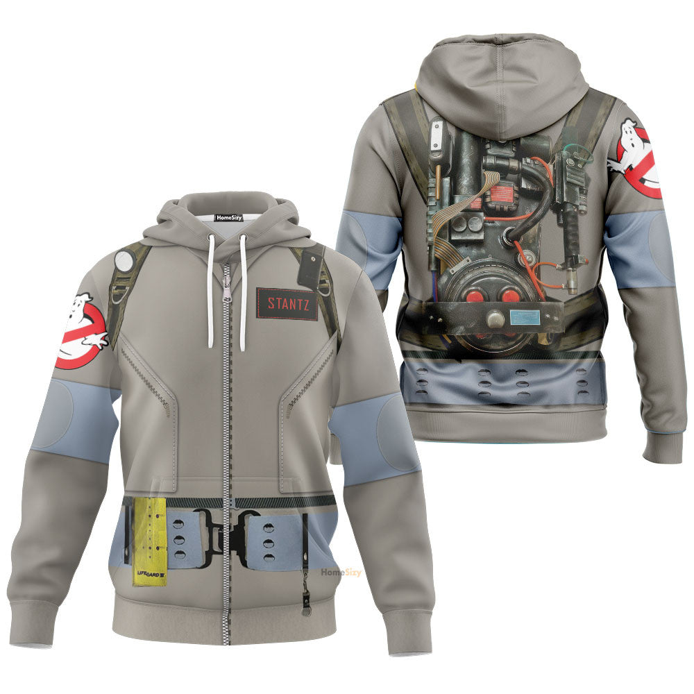 Ghostbusters 1984 Stantz Custom Cosplay Costume Hoodie QT210596Hf