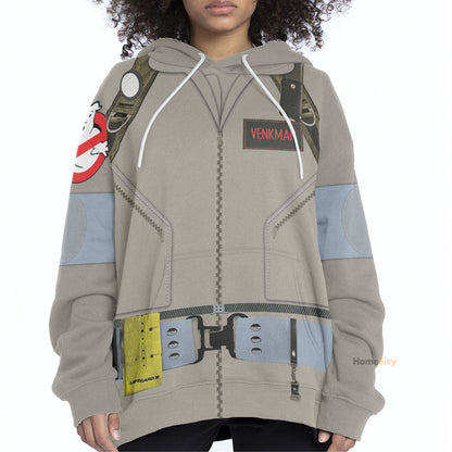 Ghostbusters 1984 Stantz Custom Cosplay Costume Hoodie QT210596Hf