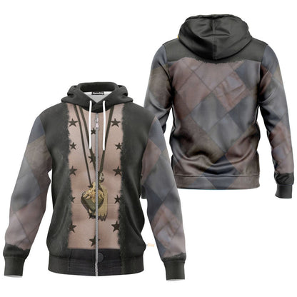 Movie Umbrella Academy Klaus Custom Cosplay Costume Hoodie QT210421Hf