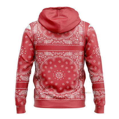  Snoop Red Bandana Custom Hoodie QT307225