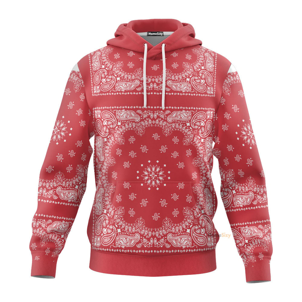  Snoop Red Bandana Custom Hoodie QT307225