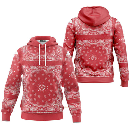  Snoop Red Bandana Custom Hoodie QT307225