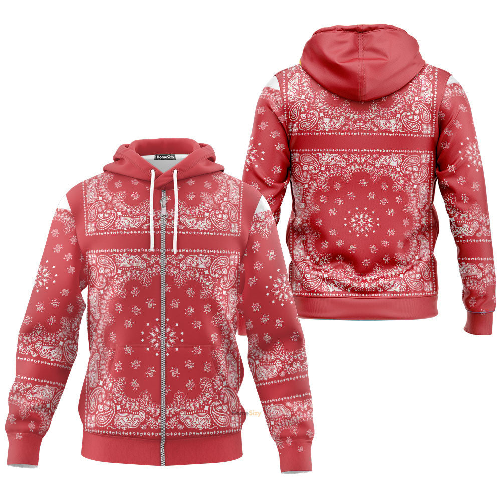  Snoop Red Bandana Custom Hoodie QT307225