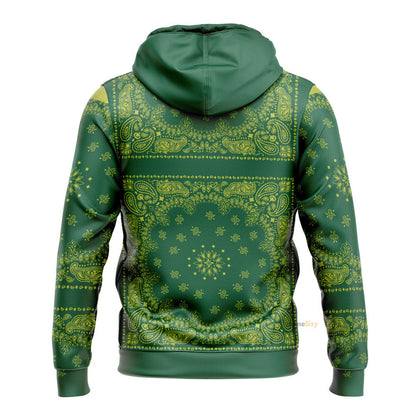  Snoop Green Bandana Custom Hoodie QT307224