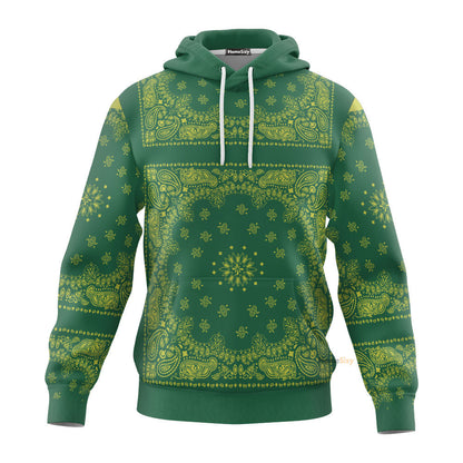  Snoop Green Bandana Custom Hoodie QT307224