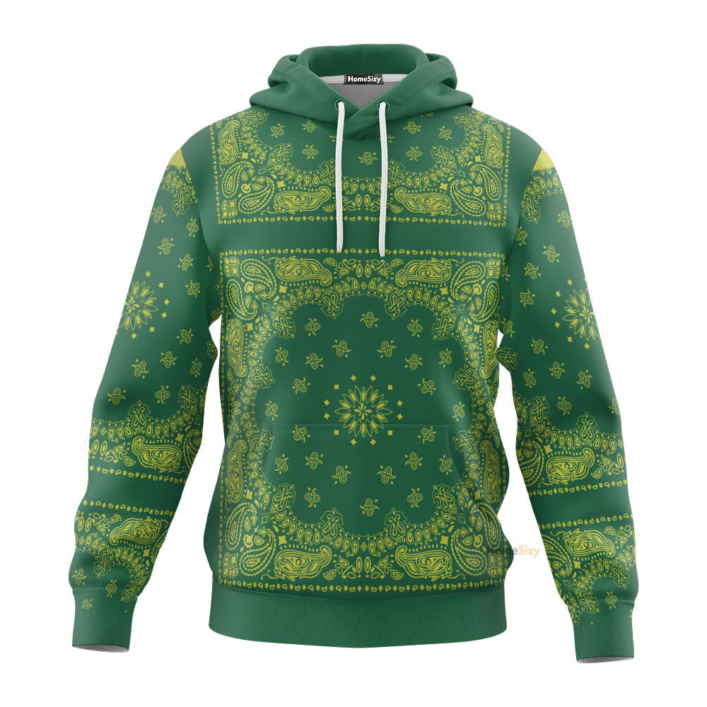  Snoop Green Bandana Custom Hoodie QT307224