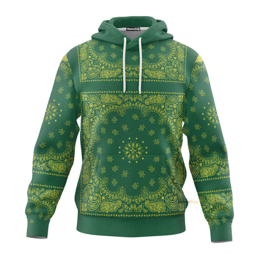  Snoop Green Bandana Custom Hoodie QT307224