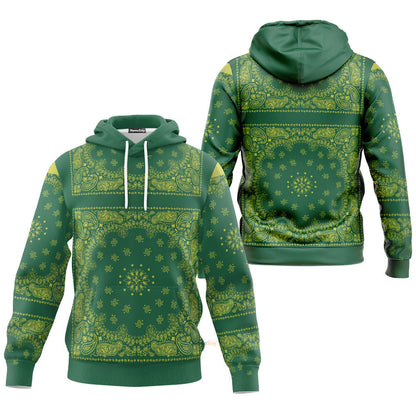  Snoop Green Bandana Custom Hoodie QT307224