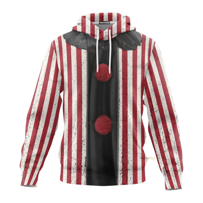 Nightmare Clown Halloween Custom Cosplay Costume Hoodie QT308736