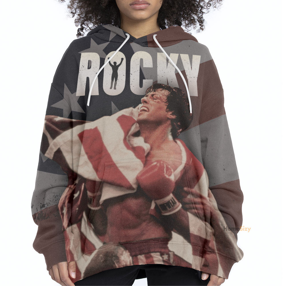 American Dreams Rocky Custom Hoodie QT308803