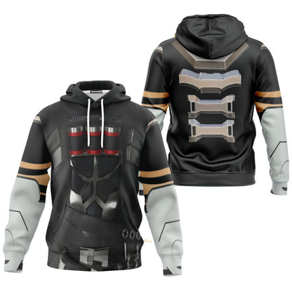 Reaper Overwatch Custom Cosplay Costume Hoodie QT308934