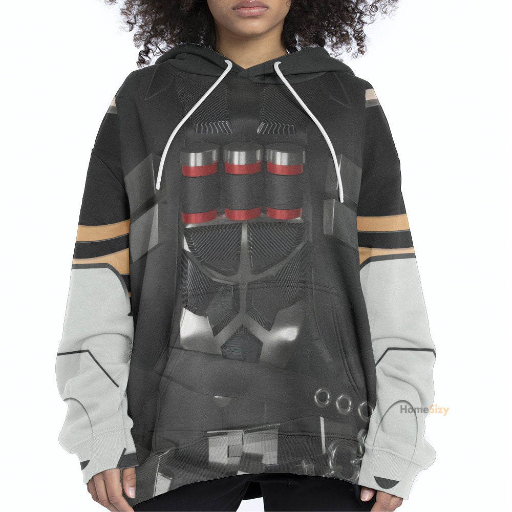Reaper Overwatch Custom Cosplay Costume Hoodie QT308934
