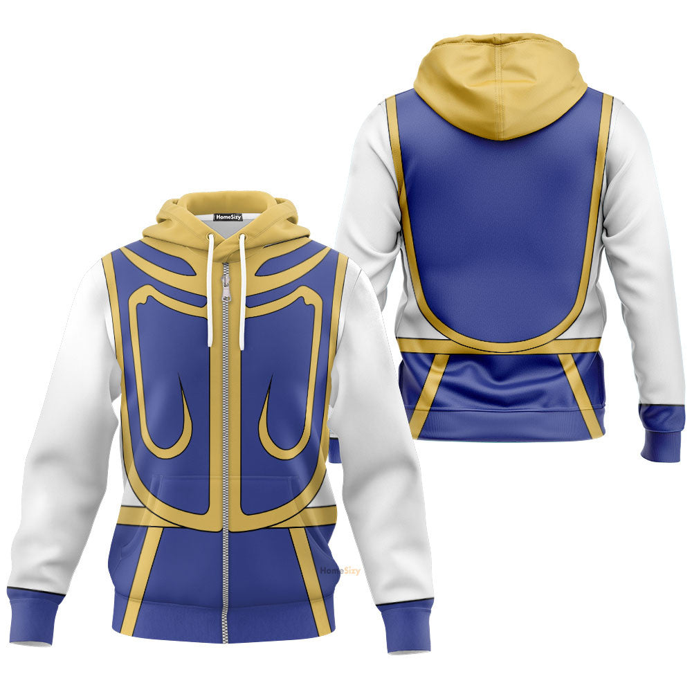 Anime Hunter X Hunter Kurapika Custom Cosplay Costume Hoodie QT308938