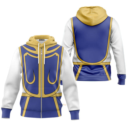 Anime Hunter X Hunter Kurapika Custom Cosplay Costume Hoodie QT308938