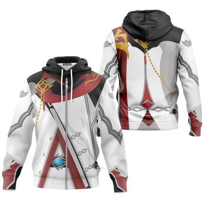 Game Genshin Impact Tartaglia Custom Cosplay Costume Hoodie QT208395Hg