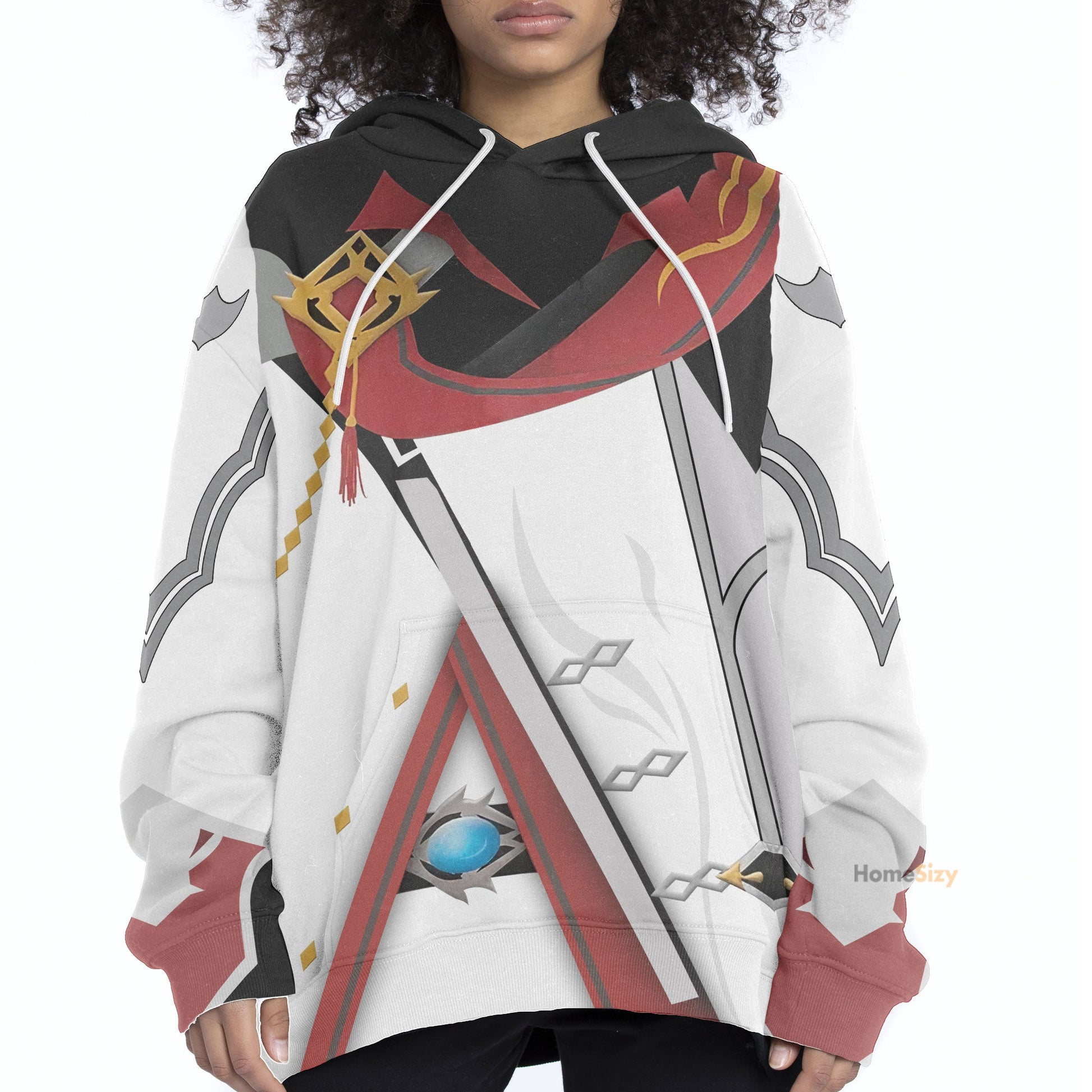 Game Genshin Impact Tartaglia Custom Cosplay Costume Hoodie QT208395Hg