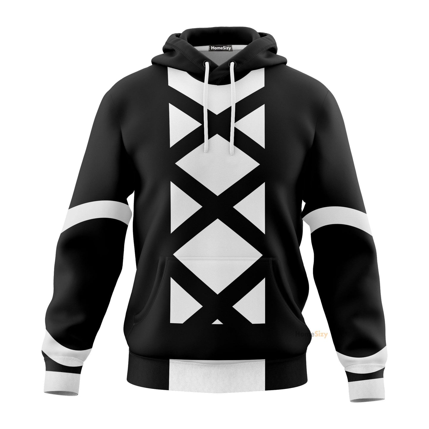 Anime ZKeach Ichigo Kurosaki New Bankai Custom Cosplay Costume Hoodie QT211530Hf