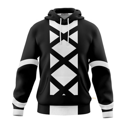 Anime ZKeach Ichigo Kurosaki New Bankai Custom Cosplay Costume Hoodie QT211530Hf