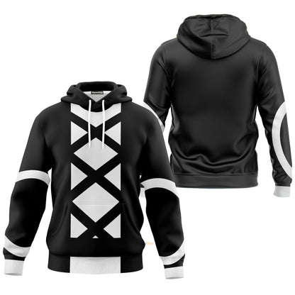 Anime ZKeach Ichigo Kurosaki New Bankai Custom Cosplay Costume Hoodie QT211530Hf